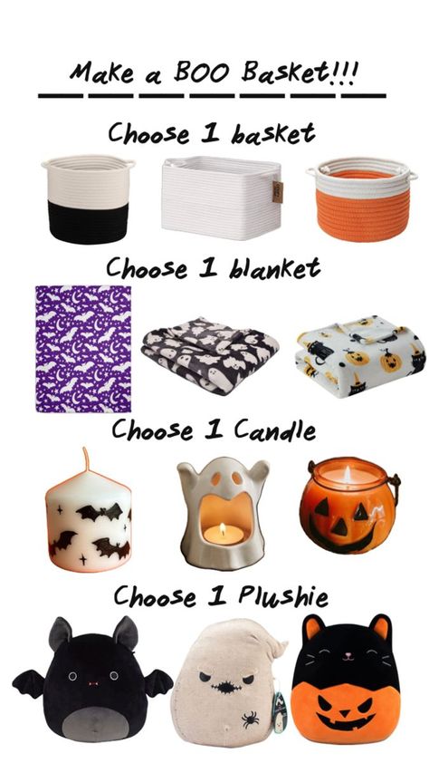 Boo Basket Ideas Boo Basket Target, Family Boo Basket, Boo Bucket Ideas, Boo Basket Ideas For Boyfriend, Adult Boo Basket, Boo Basket Ideas For Girlfriend, Boo Basket Ideas For Best Friend, Bur Basket, Boo Basket Ideas