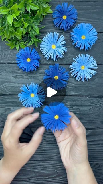 10K likes, 14 comments - origami.studio.diy on September 19, 2023: "EASY Paper Flowers DIY Paper Craft Ideas Tutorial 

#paper #paperflowers #papercrafts #crafts #craftideas #tutorial #diy #origami...". Spring Paper Flowers, Flowers Diy Easy, Paper Flowers Diy Easy, Paper Flower Arrangements, Easy Paper Flowers, Paper Craft Tutorials, Diy Crafts Paper, Crafts Paper Flowers, Paper Flower Decor