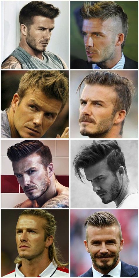 David Beckham Hairstyle Undercut, Hair Long Styles, David Beckham Haircut, Beckham Haircut, Men Undercut, Hard Part Haircut, David Beckham Hairstyle, Beckham Hair, Ivy League Haircut