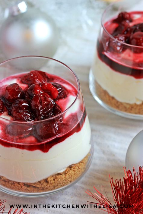 Cheesecake In A Glass, Desserts No Bake, Shot Glass Desserts, Perfect Cheesecake, Mini Dessert Recipes, Dessert Cups Recipes, Mason Jar Desserts, Bbq Summer, Desserts In A Glass