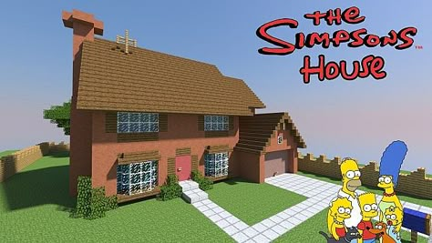 Minecraft Disney Buildings, Minecraft Cartoon, Disney Minecraft, Cartoon Houses, Case Minecraft, Ideas Para Minecraft, Minecraft Town, Minecraft Mansion, Minecraft Houses Blueprints