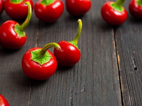 What Are Sweet Cherry Peppers: Caring For Sweet Cherry Pepper Plants Sweet Cherry Peppers, Cherry Pepper Recipes, Gardening Peppers, Cherry Peppers, Grilled Ham And Cheese, Growing Peppers, Pepper Plant, Homemade Hot Sauce, Hot Pepper Seeds