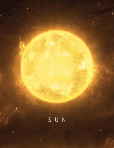 Sun Astronomy Aesthetic, Sun In Space Aesthetic, Sun Space Aesthetic, Sun Planet Aesthetic, Yellow Space Aesthetic, The Sun In Space, Sun Planet, Sun Space, Black Planet