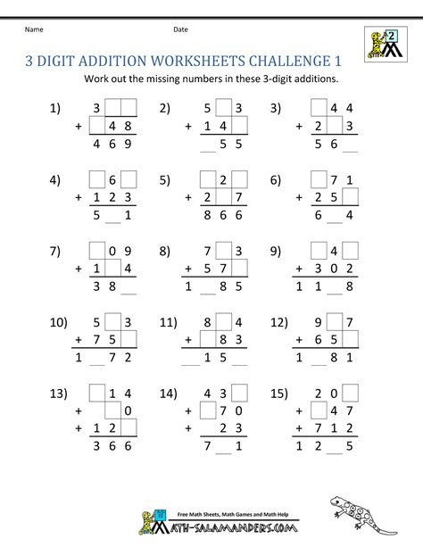 6 Triple Number Addition Worksheets - Share Worksheets | 3rd grade math worksheets, Addition worksheets, Math addition worksheets Year 4 Addition And Subtraction, 3rd Grade Addition Worksheets, Triple Digit Addition With Regrouping, Maths Worksheet For Grade 4, Grade 3 Mathematics Worksheets, Addition Worksheets 3rd Grade, Math For 4th Grade, Math 4th Grade Worksheets, Year 4 Maths Worksheets