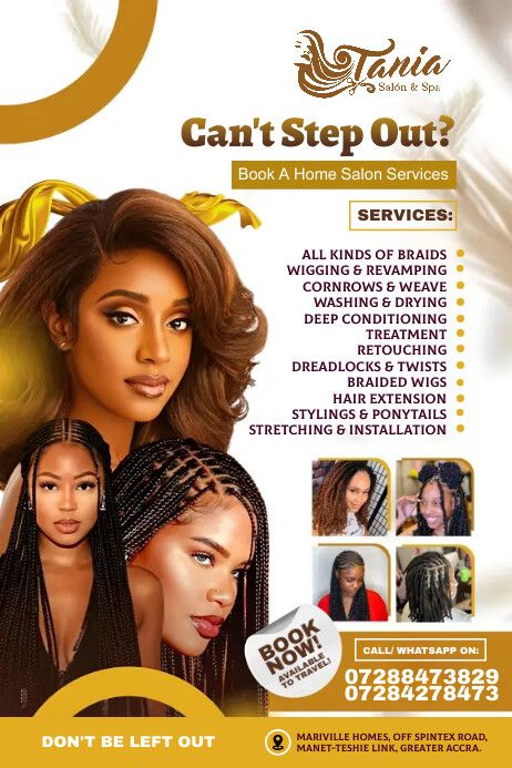 Hair Services Flyer, Makeup Services Flyer, Hair Dressing Flyer Design, Business Services Flyer, Hairdresser Flyer Design, Barbing Salon Flyer Design, Hair Stylist Flyer Design, Hair Salon Banner Design, Hair Salon Flyer Design