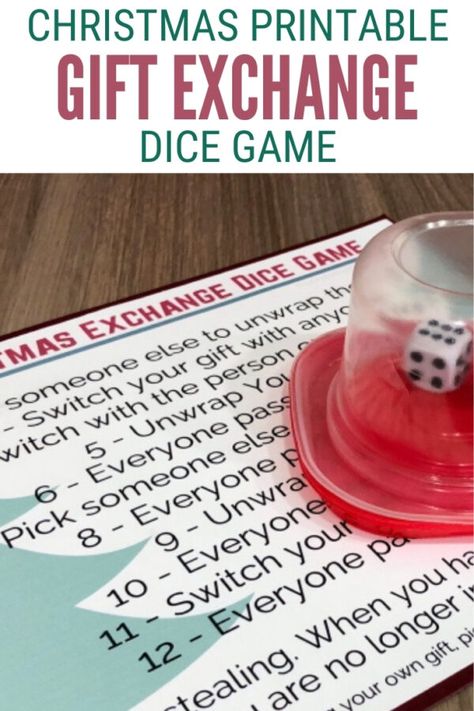 How To Play A Christmas Gift Exchange Dice Game Christmas Present Exchange Games, Christmas Present Exchange, Christmas Gift Exchange Dice Game, Gift Exchange Rules, Gift Exchange Dice Game, Gift Exchange Dice, Family Gift Exchange, Christmas Gift Exchange Games, Christmas Gift Games