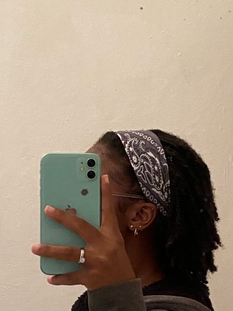 Starter Locs With Headband, Bucket Hat With Locs, Short Locs With Headband, Bandana Loc Styles, Locs With Bandana, Very Short Locs Hairstyles Starter, Women Starter Locs, Short Two Strand Twist Locs, Loc Hairstyles For Women Medium Length