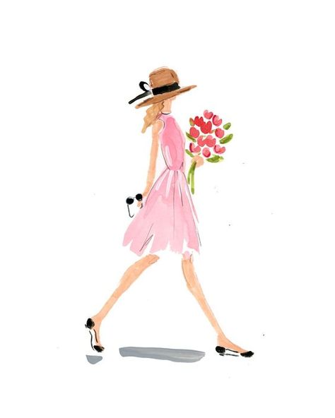 ♔ Croquis "Beth Briggs" Watercolour Figures, Beth Briggs, Chic Illustration, Audrey Hepburn Art, Brush Pen Art, Watercolor Fashion, Diy Watercolor Painting, Chalkboard Art, Flower Art Painting