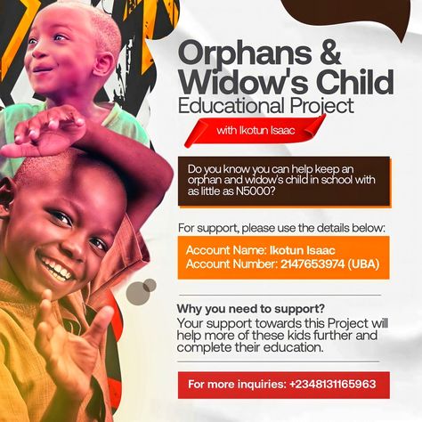 Outreach Flyer Design, Ngo Poster, Flier Designs, Event Poster Design Inspiration, Graphic Design Inspiration Poster, Inspiration Poster, Church Backgrounds, Charity Donation, Social Media Advertising Design