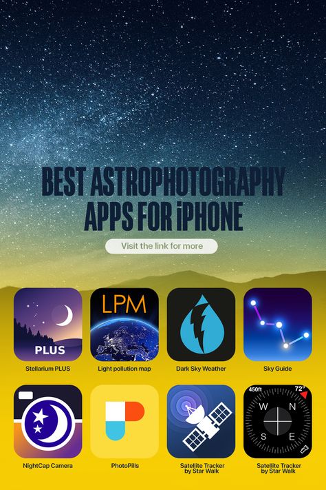 Iphone Astrophotography, Astrophotography Tutorial, Stargazing Telescope, Camera Knowledge, Astronomy Apps, Sky App, Photography List, Apps For Iphone, Iphone Tips