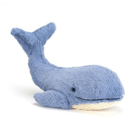 Jellycat Small Wilbur Whale - - JellyCat - Yellow Octopus Octopus Stuffed Animal, Jellycat Toys, Whale Stuffed Animal, Whale Plush, Jellycat Stuffed Animals, Cute Stuffed Animals, Plush Animals, Whales, 귀여운 동물