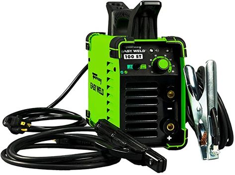 Forney Easy Weld 298 Arc Welder 100ST, 120-Volt, 90-Amp, Green - - Amazon.com Best Tig Welder, Best Mig Welder, Arc Welding Machine, Welding Gear, Inverter Welder, Arc Welders, Welding Gloves, Tig Welder, Mig Welder