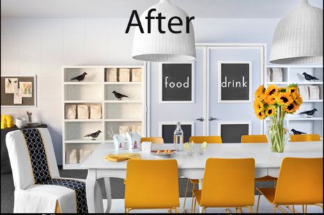 Jaw Dropping Teachers Lounge Makeover #makeover monday, #makeover mondays, #before and after, #interior design, #decorating, #makeovers Teachers Lounge Decor, Teachers Lounge Makeover, Brian Patrick Flynn, Staff Lounge, Teachers Room, Teachers Lounge, Staff Room, Lunch Room, Lounge Decor