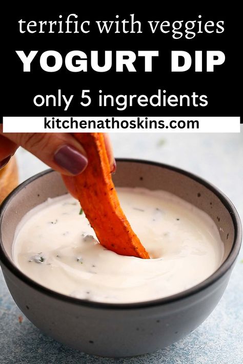 This Yogurt Sauce is so awesome! Creamy, tangy, thick but drizzly, it is made using only 5 ingredients. Terrific as a dip for chips or vegetable sticks, a sauce for grilled protein, veggies or wraps! Dipping Sauce For Carrots, Grilled Protein, Dip For Chips, Sauce For Vegetables, Raspberry Sauce Recipe, Best Sauce Recipe, Protein Veggies, Sauces Recipes, Vegetable Sticks