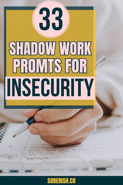 Shadow Work Prompts For Insecurity, Shadow Work For Insecurity, Journal Prompts For Insecurity, Overcome Insecurities, Overcoming Insecurity, Shadow Work Prompts, Work Journal Prompts, Shadow Work Journal Prompts, Take Back Your Power