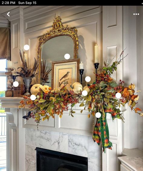 Fall Fireplace Mantel, October Decor, Fall Mantle Decor, Cozy Up Your Home, Fall Fireplace, Fall Vignettes, Fireplace Mantle Decor, Fall Mantle, Fall Living Room Decor