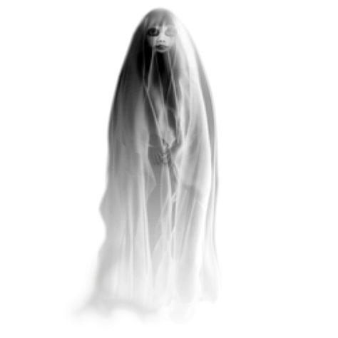 White Lady Ghost, Terrifying Pictures, Digital Art Supplies, Cartoon Drawing Ideas Easy, Happy Halloween Pictures, Cartoon Drawing Ideas, Artwork Portfolio, Creepy Ghost, Ghost Images