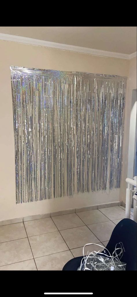 Diy Silver Backdrop, Foil Silver Backdrop, Silver Foil Backdrop, Silver Sequin Wall Backdrop, Silver Foil Fringe Backdrop, Photobooth Backdrop, Silver Party, Silver Decor, Photo Booth Backdrop