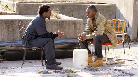 The Wire Season 4, 2000s Mens Fashion, The Wire Hbo, Dope Movie, 2000s Men, Movie Images, The Wire, Season 4, Mood Pics