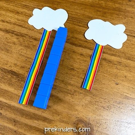 Preschool & PreK 🍎 Karen Cox on Instagram: "Who said measuring had to be boring? Introduce colorful fun to your class with our rainbow measuring activity! https://www.prekinders.com/rainbow-measurement-activity-preschool-math/" Measurement Activities Preschool, Activity Preschool, Measurement Activities, Math Measurement, Light Activities, Weather Seasons, Preschool Math, Who Said, Preschool Activities