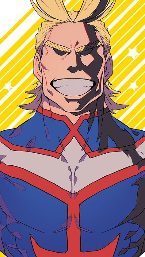 Academia Wallpaper, Japon Illustration, All Might, Mini Comic, Hero Wallpaper, Buko No Hero Academia, Art Clipart, Hero Academia Characters, Boku No Hero