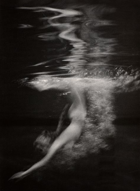 Lillian Bassman (American, 1917 - 2012) | The Wonders of Water, 1959. Diving Board, Veronica Lake, Underwater Art, Gelatin Silver Print, Pool Accessories, Underwater Photography, Harpers Bazaar, Light Photography, Blog Photography