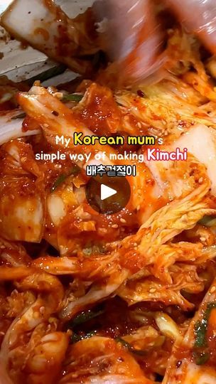 1.6M views · 106K reactions | This is my mum’s simple way of making Kimchi 겉절이 김치~ Do you want to try? 😋😋

#kimchimaking #겉절이만들기 #koreanmum #kimchirecipe | Amazingsydneylife | Amazingsydneylife · Original audio Making Kimchi, Fermented Kimchi, Dried Chillies, Kimchi Recipe, Paste Recipe, To Try, Cooked Rice, Do You, Anchovies