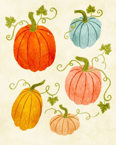 November Drawing Ideas, Pumpkin Drawing Easy, Pumpkins Drawing, Draw A Pumpkin, Pumpkin Doodle, Fall Leaves Drawing, Fall Doodles, Pumpkin Canvas, Pumpkin Drawing