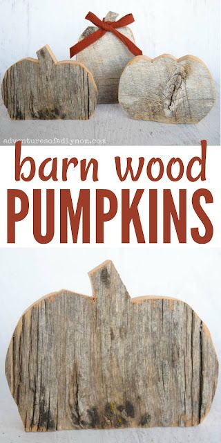 how to make a barn wood pumpkin Rustic Wood Pumpkins, Wood Pumpkins Diy, Painted Wood Pumpkins, Farmhouse Pumpkins, Block Pumpkins, Pumpkins Diy, Fall Pumpkin Crafts, Scrap Wood Crafts, Barn Wood Projects