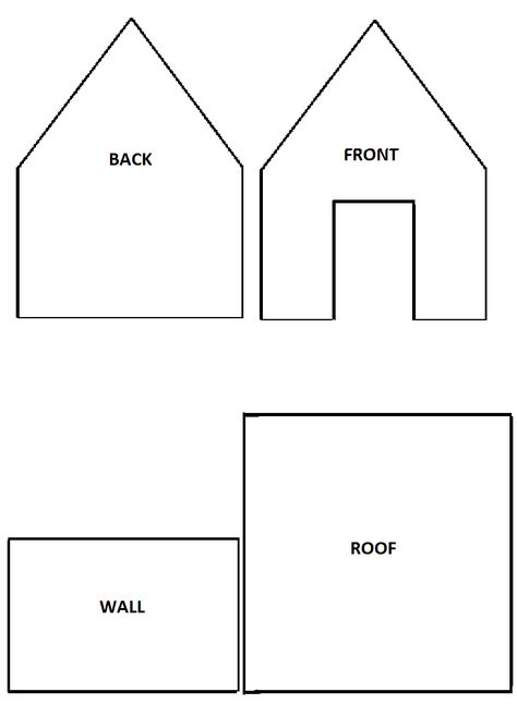 Gingerbread House Plans, Gingerbread House Template Printable, Template Design Ideas, Gingerbread House Icing, Easy Gingerbread House, Halloween Gingerbread House, Cardboard Gingerbread House, Homemade Gingerbread House, Paper House Template