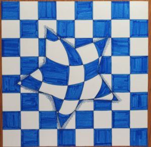 Art Drawings Step By Step, Step By Step Art Lessons, Op Art Drawing, Easy Op Art, Op Art Projects, Art Tutorial For Beginners, Optical Illusions Drawings, Op Art Lessons, Illusion Kunst