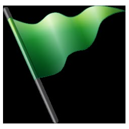 Flag 1 Green Icon - Vista Base Software Icons 2 - SoftIcons.com Flag Emoji, Green Flags, Board Collage, Green Flag, Dry Humor, Flag Icon, Beautiful Art Paintings, Celebrity Outfits, Dream Guy