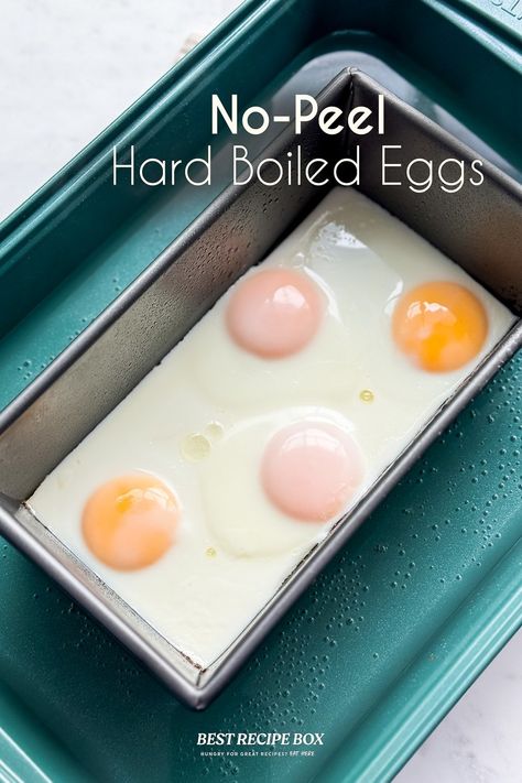 No-Peel Hard Boiled Eggs (oven) Hard Boiled Eggs Easy, Boiled Eggs In Oven, No Peel Hard Boiled Eggs In Oven, Baked Boiled Eggs, Hard Boiled Eggs Oven, Cooking Eggs In The Oven, Perfect Hard Boiled Eggs Easy Peel, Hard Boiled Eggs In Oven, Oven Boiled Eggs