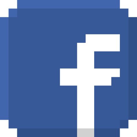 Facebook, pixel, logo Icon Free Pixel Icons For Apps, Social Media Logos Icons, Pixel App Icons, Facebook Wallpaper, Facebook Aesthetic, Pixel Logo, Photo Pixel, Pixel Icons, Facebook Logo