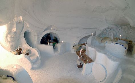 inside of iglu Swiss Alps Igloo Interior, Igloo Hotel, Igloo Village, Bucket List Hotels, Bellagio Las Vegas, Ultimate Bucket List, Ice Castles, Hotel Packages, Resort Pools