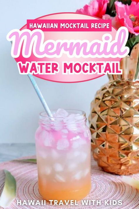 Elevate your summer gatherings with our Mermaid Water Mocktail! It's one of the cutest summer drinks for kids and a fantastic addition to any pool party. This teal punch recipe is non-alcoholic, making it perfect for all ages. Whether you're planning a mermaid birthday drink or looking for alcohol free drinks this summer, this mocktail is a must-try. With its fruity flavors and enchanting color, it's an under the sea punch recipe everyone will love. Under The Sea Punch Recipe, Hawaiian Drinks Non Alcoholic Luau Party, Teal Punch Recipe, Virgin Drinks For Kids, Kid Mocktails Non Alcoholic, Hawaiian Mocktails Non Alcoholic, Hawaiian Drinks Non Alcoholic, Teal Punch, Hawaiian Mocktail