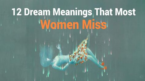 Do you ever wonder about your dream meanings? Here are 12 dream interpretations that women often have but misunderstand. What can you learn? What Do Dreams Mean, Dreaming Of Someone, What Your Dreams Mean, Emotional Triggers, Types Of Dreams, Understanding Dreams, Brain Images, Just Deal With It, Feeling Inadequate