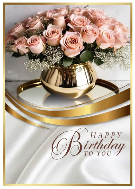 Birthday Greeting by Simply Shykeria Happy Birthday 1st Lady, Happy Birthday Images For Women Flowers, Happy Birthday Blessings For Women, Happy Birthday Lovely Lady, Happy 77th Birthday, Happy Birthday Flower Cake, Happy Birthday For Her, Happy Birthday Flowers Wishes, Happy Birthday Woman