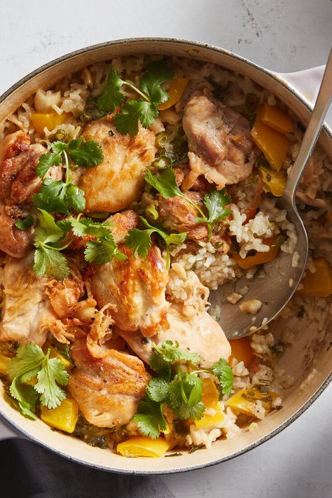 Coconut Chicken Rice, Miso Fish, Mattar Paneer, Potpie Recipe, Easy Skillet Chicken, Lemon Recipe, Fish Chowder, Paneer Recipe, Chowder Recipe