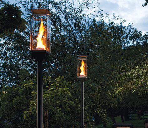 Tempest Torch – Outdoor Gas Lamps and Lighting Copper Outdoor Lighting, Outdoor Torches, Fire Torch, The Tempest, Gas Lamp, Luxury Outdoor Furniture, Tiki Torches, Gas Lights, Torch Light