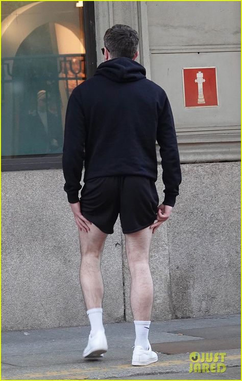 Normal People's Paul Mescal Steps Out in Short Shorts While in Milan: Photo 4487550 | Paul Mescal Pictures | Just Jared Paul Mescal Running, Paul Mescal Shorts, Paul Mescal Style, Skeleton Girl, White Clogs, Paul Mescal, Wednesday Afternoon, Black Wardrobe, Normal Guys