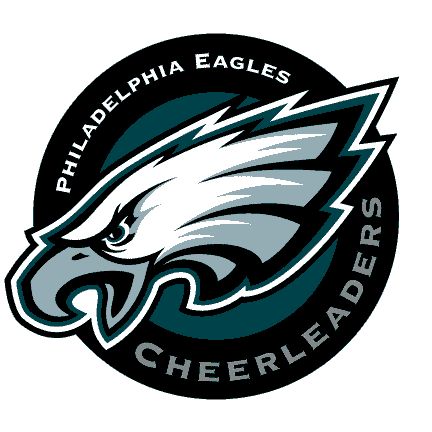 Philadelphia Eagles Logo Misc Logo (1996-Pres) - Philadelphia Eagles Cheerleaders SportsLogos.Net Philadelphia Eagles Svg, Philadelphia Eagles Logo, Eagles Svg, Eagles Logo, Philadelphia Eagles Football, Eagles Fans, Eagles Football, Nfl Logo, The Eagles