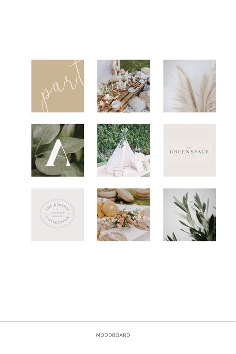 Event Planner Mood Board, Event Planner Instagram Post, Event Layout Design, Event Planner Aesthetic, Modern Mood Board, Event Planner Branding, Event Planner Website, Planner Branding, Aesthetic Branding