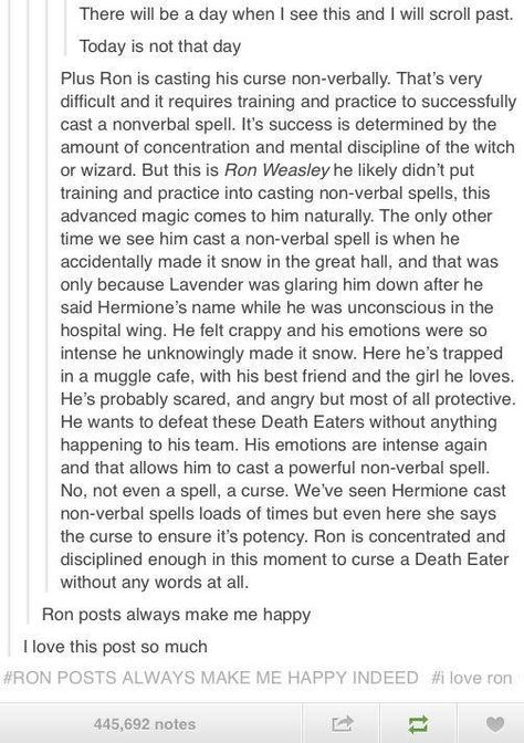 Ron Weasley appreciation post part 3/3 Ron And Harry, Harry Potter Headcannons, Appreciation Post, Mischief Managed, Ron Weasley, Harry Potter Funny, Harry Potter Fandom, Harry Potter Memes, What Is Life About