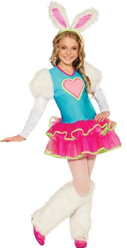 Honey Bunny Tutu Costume, Medium Best Halloween Costumes & Dresses USA Easter Costumes For Kids, Bunny Costume Kids, Pink Bunny Costume, Tutu Dress Costumes, Cute Halloween Costume, Easter Costume, Costume Tutu, Girls Halloween Costumes, Rabbit Costume