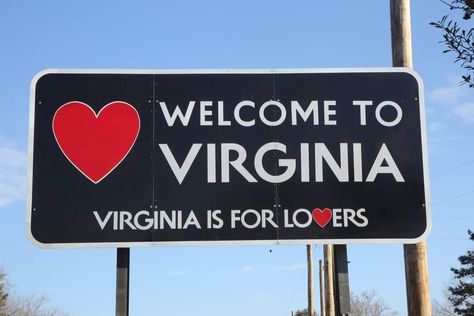 Virginia Aesthetic, Virginia Is For Lovers, Virginia, Novelty Sign, Travel, Quick Saves