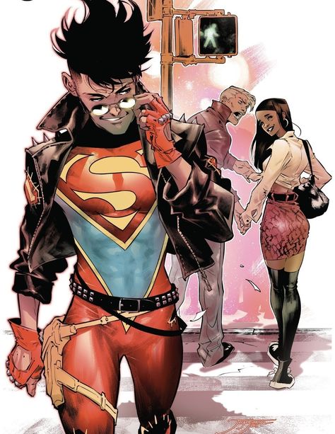 Young Justice, Superman, Walking