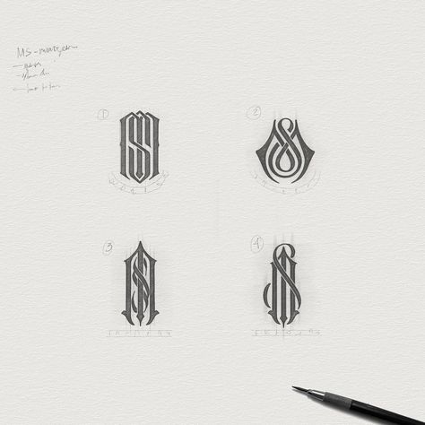 MS. Monogram logo sketches. Which composition is your favorite? . . . . #monogram #logo #logoinspirations #design #graphicdesign #logodesigns #sketch #creative #designinspiration #draw ... Ms Tattoo Letter Design, Rm Monogram Logo, Ms Monogram Logo, Rt Monogram Logo Design, Ms Monogram Logo Design, Mf Monogram, Ms Monogram, Ra Monogram Logo, Tailoring Logo Design Ideas