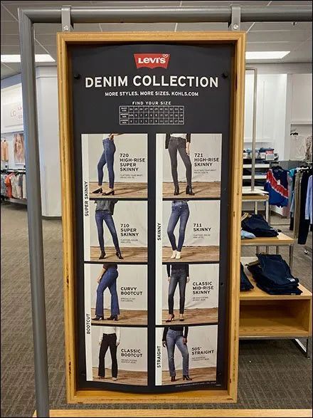 Denim Display, Visual Merchandising Fashion, Tiered Display, Retail Fixtures, Clothing Displays, Visual Metaphor, Retail Merchandising, Merchandising Displays, Store Displays