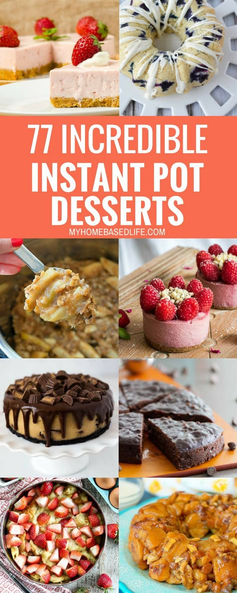 Instant Pot Dessert Recipes, Instant Pot Desserts, Instant Pot Dessert, Pressure Cooker Desserts, Real Advice, Pot Cakes, Recipes Instant Pot, Thrifty Thursday, Amazing Desserts